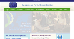Desktop Screenshot of iptinstitute.com